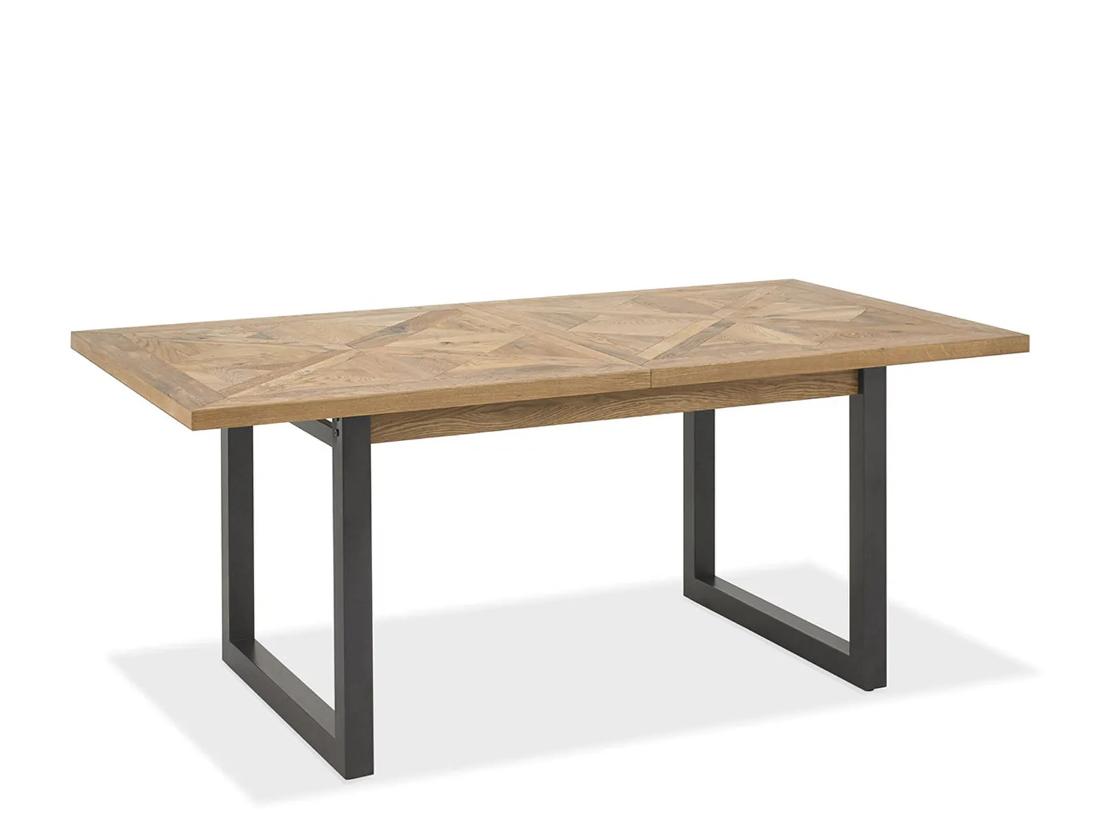 Forged Oak 6 10 Extending Dining Table 2003 4.Jpg Af846